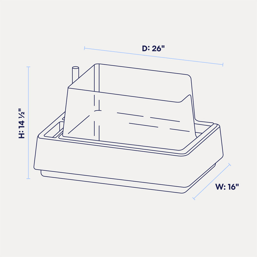 Cove Litter Box